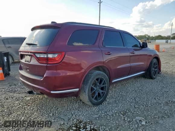 2017 Dodge Durango SXT z VIN 1C4RDHAG6HC740930, wystawiony jako Copart lot #84616505 z przebiegiem 143 303 mil mil oraz Czysty tytuł • Clean title. Historia ofert i sprzedaży dostępna na DreamBid. Obrazek 3.
