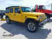 2021 Jeep Wrangler Unlimited Sahara Altitude with VIN 1C4HJXEG8MW561709, listed as a IAAI auction lot 42955764 with 67,226 mi miles and . Bid and sale history available at DreamBid. Image 1.