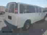 2020 Chevrolet Express Passenger LS with VIN 1GAZGNFG7L1273707, listed as a Copart auction lot 48777625 with 14,825 mi miles and Salvage title. Bid and sale history available at DreamBid. Image 3.