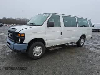 2014 Ford Econoline Cargo Commercial with VIN 1FTNS2EW2EDA67157, listed as a Copart auction lot 48122975 with 136,783 mi miles and Clean title. Bid and sale history available at DreamBid. Image 1.
