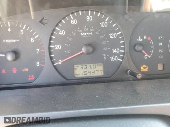 2004 Hyundai XG with VIN KMHFU45E44A364184, listed as a Copart auction lot 52689345 with 154,377 mi miles and Salvage title. Bid and sale history available at DreamBid. Image 9.