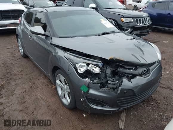 2015 Hyundai Veloster with VIN KMHTC6AD3FU232825, listed as a IAAI auction lot 41243484 with 92,748 mi miles and . Bid and sale history available at DreamBid. Image 6.