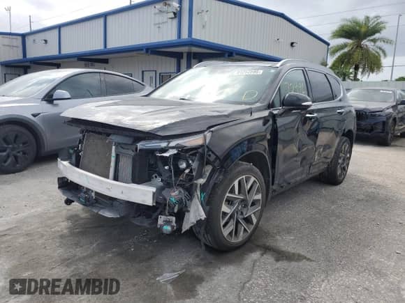 2022 Hyundai Santa Fe Calligraphy с VIN 5NMS54AL0NH422254, выставлен на аукционе Copart как лот 81257595 с пробегом 72 498 миль миль и На запчасти • Non repairable. История ставок и продаж доступна на DreamBid. Изображение 1.