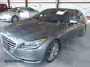 2015 Hyundai Genesis 5.0L with VIN KMHGN4JF8FU061202, listed as a IAAI auction lot 43021232 with 158,883 mi miles and . Bid and sale history available at DreamBid. Image 17.