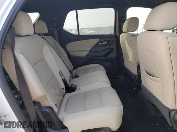 2023 Chevrolet Traverse LS z VIN 1GNEVFKW6PJ319166, wystawiony jako Copart lot #82201914 z przebiegiem 33 203 mil mil oraz Szkoda całkowita • Salvage title. Historia ofert i sprzedaży dostępna na DreamBid. Obrazek 11.
