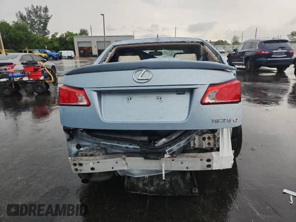 2013 Lexus IS 250 z VIN JTHBF5C2XD5188034, wystawiony jako Copart lot #71548765 z przebiegiem 120 570 mil mil oraz Szkoda całkowita • Salvage title. Historia ofert i sprzedaży dostępna na DreamBid. Obrazek 6.