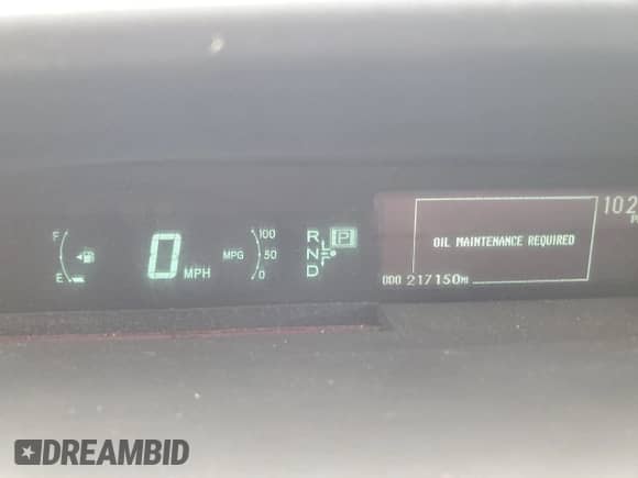 2011 Toyota Prius I with VIN JTDKN3DU2B5255733, listed as a Copart auction lot 63275685 with 217,150 mi miles and Non repairable. Bid and sale history available at DreamBid. Image 9.