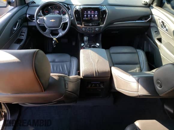 2021 Chevrolet Traverse Premier с VIN 1GNEVKKW1MJ188748, выставлен на аукционе Copart как лот 68176125 с пробегом 95 479 миль миль и Списание • Salvage title. История ставок и продаж доступна на DreamBid. Изображение 8.