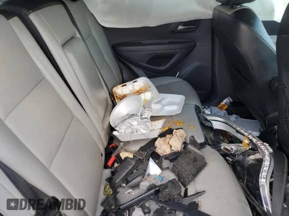 2017 Chevrolet Trax Premier with VIN 3GNCJMSB0HL187035, listed as a Copart auction lot 57125535 with Not provided miles and Salvage title. Bid and sale history available at DreamBid. Image 11.