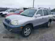 2002 Hyundai Santa Fe GLS with VIN KM8SC13D92U149292, listed as a IAAI auction lot 42894176 with 203,722 mi miles and . Bid and sale history available at DreamBid. Image 2.