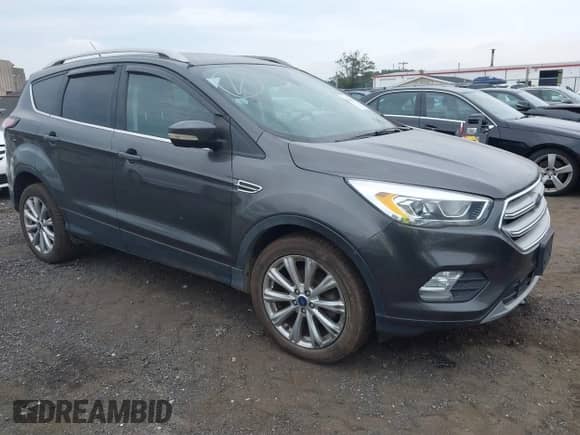2017 Ford Escape Titanium с VIN 1FMCU9JD9HUB78027, выставлен на аукционе IAAI как лот 43263755 с пробегом 137 565 миль миль и . История ставок и продаж доступна на DreamBid. Изображение 1.