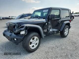 2020 Jeep Wrangler Sport S with VIN 1C4GJXAN9LW151774, listed as a Copart auction lot 67082465 with 72,578 mi miles and Salvage title. Bid and sale history available at DreamBid. Image 1.