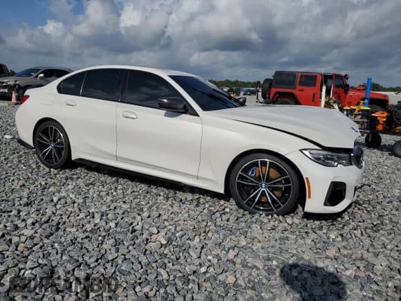2020 BMW 3 Series M340i z VIN 3MW5U7J04L8B39606, wystawiony jako Copart lot #63643675 z przebiegiem Nie podano mil oraz Nie do naprawy • Non repairable. Historia ofert i sprzedaży dostępna na DreamBid. Obrazek 4.