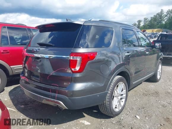 2017 Ford Explorer Limited z VIN 1FM5K7F82HGC02651, wystawiony jako IAAI lot #42257873 z przebiegiem 112 111 mil mil oraz . Historia ofert i sprzedaży dostępna na DreamBid. Obrazek 4.