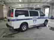 2007 Chevrolet Express Passenger with VIN 1GAHG35U771148235, listed as a Copart auction lot 65574295 with 158,714 mi miles and Clean title. Bid and sale history available at DreamBid. Image 3.
