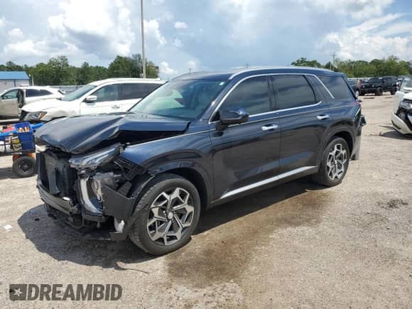 2022 Hyundai Palisade Calligraphy с VIN KM8R74HEXNU429300, выставлен на аукционе Copart как лот 66617475 с пробегом 38 551 миль миль и Списание • Salvage title. История ставок и продаж доступна на DreamBid. Изображение 1.