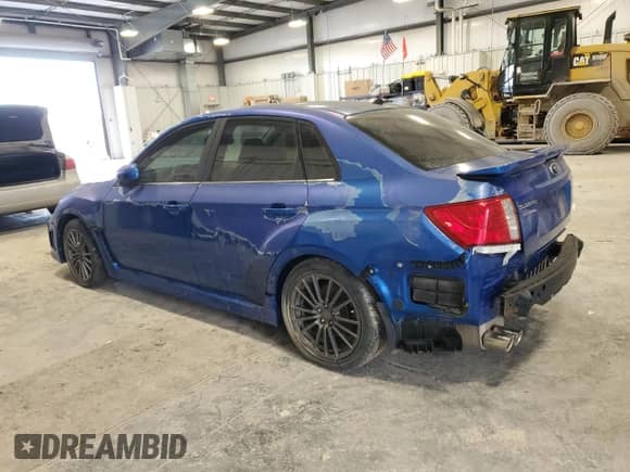 2012 Subaru WRX WRX with VIN JF1GV7E60CG011846, listed as a Copart auction lot 42096335 with 34,038 mi miles and Non repairable. Bid and sale history available at DreamBid. Image 2.