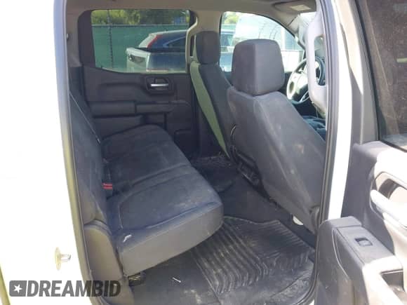 2022 Chevrolet Silverado 1500 Custom z VIN 3GCPWBEK3NG157320, wystawiony jako IAAI lot #42612177 z przebiegiem 135 668 mil mil oraz . Historia ofert i sprzedaży dostępna na DreamBid. Obrazek 8.