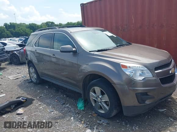 2012 Chevrolet Equinox 1LT with VIN 2GNFLEE52C6234839, listed as a IAAI auction lot 42700458 with 138,830 mi miles and . Bid and sale history available at DreamBid. Image 1.