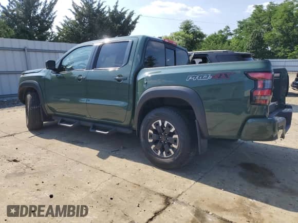 2022 Nissan Frontier Pro-4X z VIN 1N6ED1EK0NN686848, wystawiony jako Copart lot #66126305 z przebiegiem 53 045 mil mil oraz Szkoda całkowita • Salvage title. Historia ofert i sprzedaży dostępna na DreamBid. Obrazek 2.