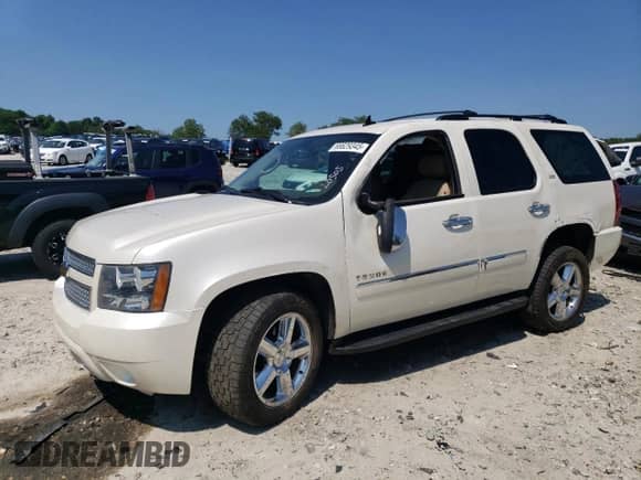 2011 Chevrolet Tahoe LTZ with VIN 1GNSKCE00BR390729, listed as a Copart auction lot 66629345 with 108,817 mi miles and Clean title. Bid and sale history available at DreamBid. Image 1.
