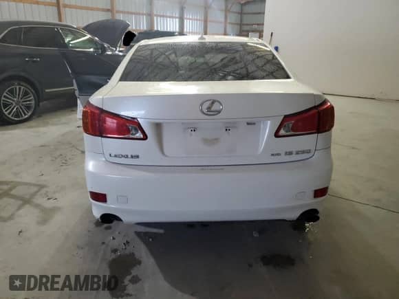 2010 Lexus IS 250 с VIN JTHCF5C29A5039971, выставлен на аукционе Copart как лот 82236605 с пробегом Не указан миль и Списание • Salvage title. История ставок и продаж доступна на DreamBid. Изображение 6.