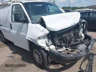 2012 Chevrolet Express Cargo с VIN 1GCWGFCA6C1166700, выставлен на аукционе IAAI как лот 42747855 с пробегом Не указан миль и . История ставок и продаж доступна на DreamBid. Изображение 1.