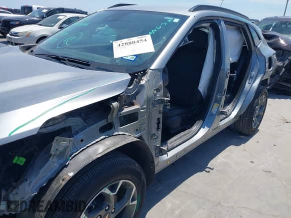2024 Chevrolet Trax LT with VIN KL77LHE24RC140852, listed as a IAAI auction lot 42880454 with 16,756 mi miles and . Bid and sale history available at DreamBid. Image 6.