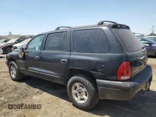 2001 Dodge Durango with VIN 1B4HR28N21F502170, listed as a Copart auction lot 64216044 with 157,677 mi miles and Salvage title. Bid and sale history available at DreamBid. Image 2.