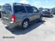 2007 Nissan Pathfinder S с VIN 5N1AR18U87C614564, выставлен на аукционе IAAI как лот 41901151 с пробегом 253 975 миль миль и . История ставок и продаж доступна на DreamBid. Изображение 4.