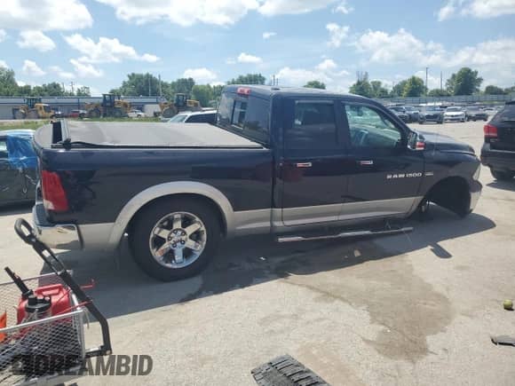 2012 Ram 1500 Laramie with VIN 1C6RD7JT2CS230054, listed as a Copart auction lot 62090745 with 92,925 mi miles and Clean title. Bid and sale history available at DreamBid. Image 3.