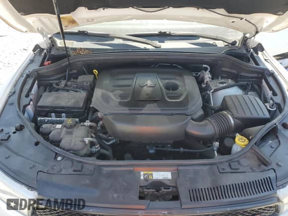 2020 Dodge Durango Pursuit with VIN 1C4RDJFG0LC443743, listed as a Copart auction lot 81038235 with 50,377 mi miles and Salvage title. Bid and sale history available at DreamBid. Image 12.