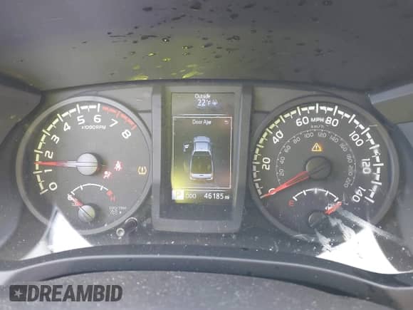 2021 Toyota Tacoma SR with VIN 3TYSZ5AN4MT050106, listed as a IAAI auction lot 41393521 with 46,185 mi miles and . Bid and sale history available at DreamBid. Image 7.