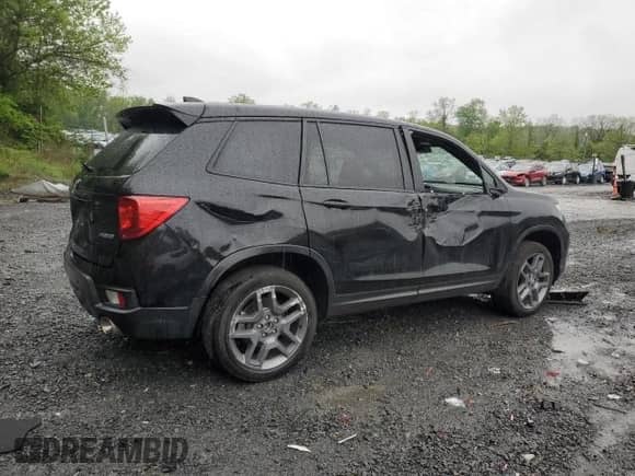 2023 Honda Passport EX-L с VIN 5FNYF8H55PB022183, выставлен на аукционе Copart как лот 84281925 с пробегом 31 296 миль миль и Списание • Salvage title. История ставок и продаж доступна на DreamBid. Изображение 3.