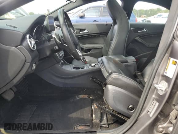 2017 Mercedes-Benz CLA 250 with VIN WDDSJ4GB6HN406289, listed as a Copart auction lot 71831385 with 184,378 mi miles and Salvage title. Bid and sale history available at DreamBid. Image 7.