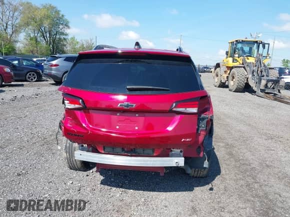 2023 Chevrolet Equinox RS с VIN 3GNAXMEG1PS132644, выставлен на аукционе IAAI как лот 42201476 с пробегом 49 657 миль миль и . История ставок и продаж доступна на DreamBid. Изображение 16.