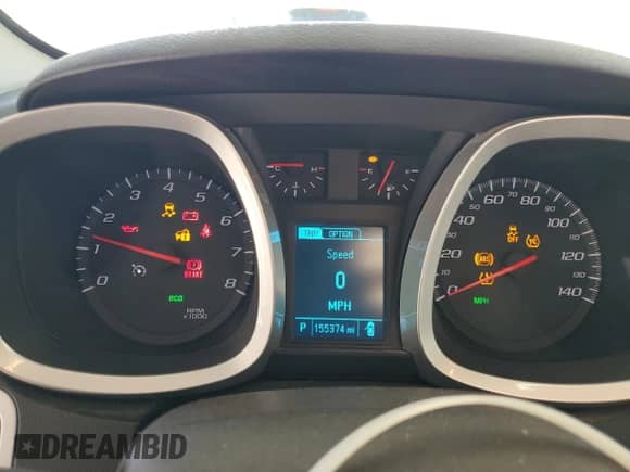 2017 Chevrolet Equinox LS with VIN 2GNALBEK2H1515882, listed as a Copart auction lot 85700615 with 155,374 mi miles and Salvage title. Bid and sale history available at DreamBid. Image 9.