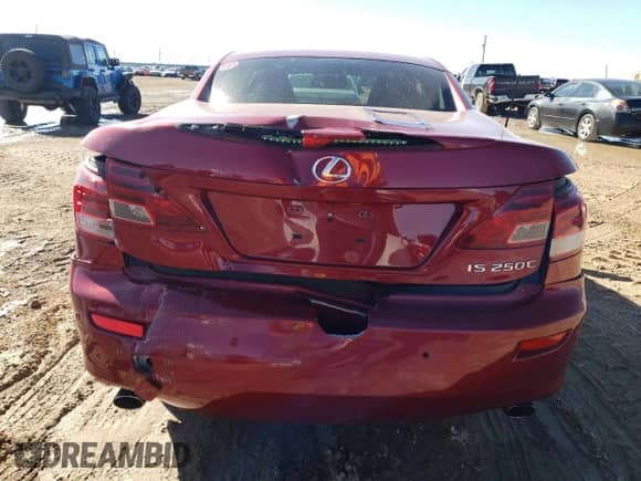 2015 Lexus IS 250 C с VIN JTHFF2C2XF2532286, выставлен на аукционе Copart как лот 46257695 с пробегом 52 728 миль миль и Списание • Salvage title. История ставок и продаж доступна на DreamBid. Изображение 6.