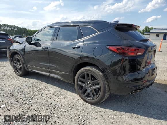 2024 Chevrolet Blazer RS with VIN 3GNKBERS8RS274810, listed as a Copart auction lot 60256315 with 10,741 mi miles and Salvage title. Bid and sale history available at DreamBid. Image 2.