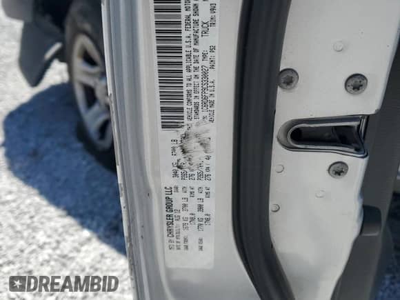 2012 Ram 1500 Tradesman z VIN 1C6RD6FP9CS330027, wystawiony jako Copart lot #68218935 z przebiegiem 96 395 mil mil oraz Szkoda całkowita • Salvage title. Historia ofert i sprzedaży dostępna na DreamBid. Obrazek 12.