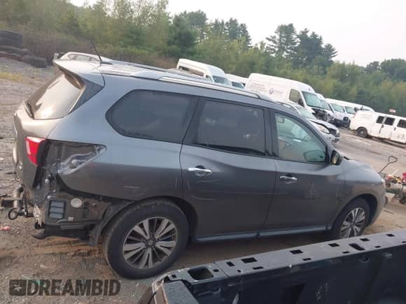 2017 Nissan Pathfinder S with VIN 5N1DR2MM1HC675944, listed as a IAAI auction lot 42874421 with 79,479 mi miles and . Bid and sale history available at DreamBid. Image 13.