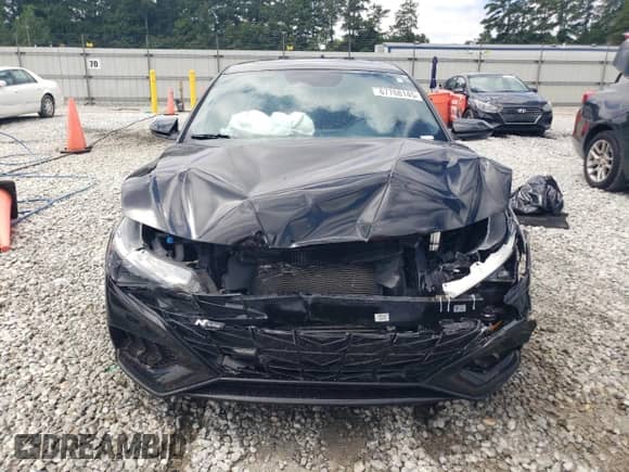 2023 Hyundai Elantra N Line z VIN KMHLR4AF9PU435742, wystawiony jako Copart lot #67768145 z przebiegiem 60 292 mil mil oraz Szkoda całkowita • Salvage title. Historia ofert i sprzedaży dostępna na DreamBid. Obrazek 5.