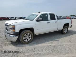 2015 Chevrolet Silverado 1500 LS с VIN 1GCVKPEH8FZ241820, выставлен на аукционе Copart как лот 59204895 с пробегом Не указан миль и Списание • Salvage title. История ставок и продаж доступна на DreamBid. Изображение 1.