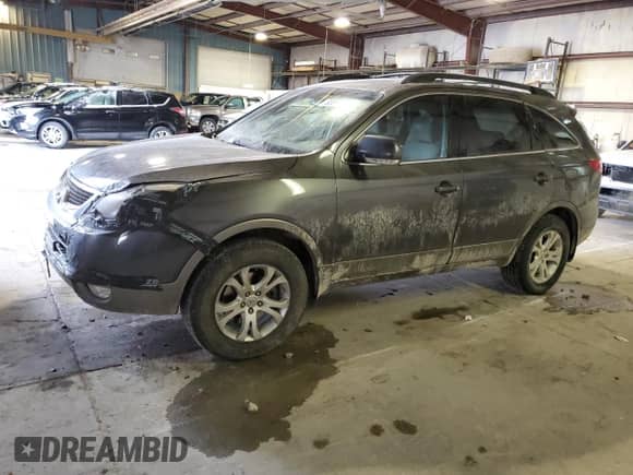 2010 Hyundai Veracruz GLS z VIN KM8NUDCC7AU108953, wystawiony jako Copart lot #83961314 z przebiegiem 188 588 mil mil oraz Czysty tytuł • Clean title. Historia ofert i sprzedaży dostępna na DreamBid. Obrazek 1.