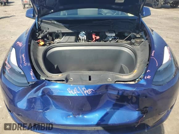 2022 Tesla Model Y Performance с VIN 7SAYGDEF4NF534262, выставлен на аукционе Copart как лот 81116955 с пробегом 40 909 миль миль и Списание • Salvage title. История ставок и продаж доступна на DreamBid. Изображение 11.