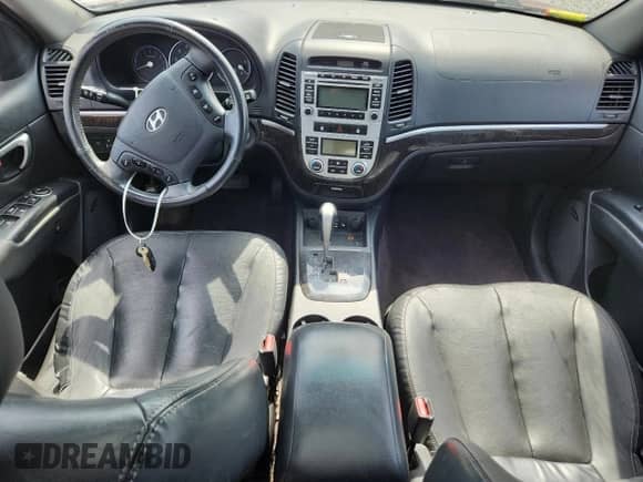 2009 Hyundai Santa Fe Limited with VIN 5NMSH13E49H271784, listed as a Copart auction lot 80131995 with 187,933 mi miles and Salvage title. Bid and sale history available at DreamBid. Image 8.