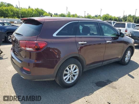 2020 Kia Sorento S with VIN 5XYPGDA57LG618247, listed as a Copart auction lot 59397215 with 85,089 mi miles and Salvage title. Bid and sale history available at DreamBid. Image 3.