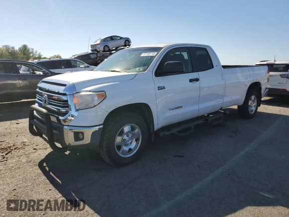 2016 Toyota Tundra SR with VIN 5TFCY5F1XGX020292, listed as a Copart auction lot 87105715 with 121,822 mi miles and Salvage title. Bid and sale history available at DreamBid. Image 1.