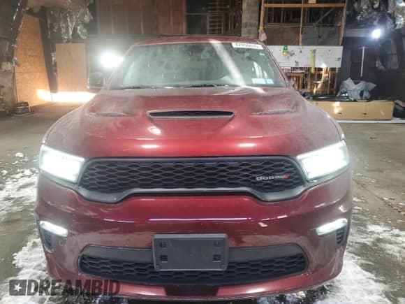 2021 Dodge Durango R/T with VIN 1C4SDJCT4MC751549, listed as a Copart auction lot 42956635 with 24,283 mi miles and Salvage title. Bid and sale history available at DreamBid. Image 5.
