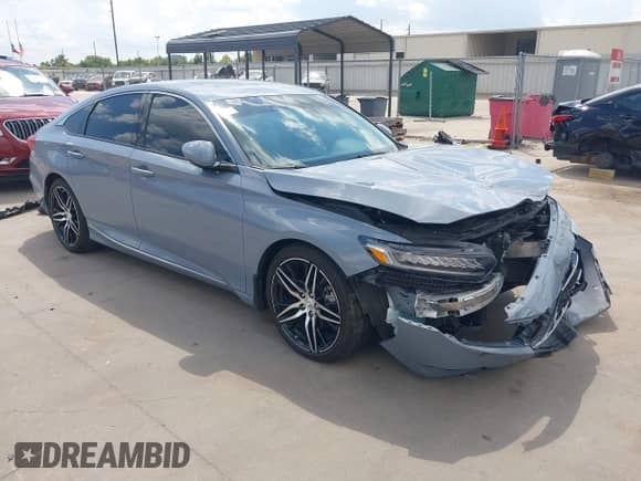 2021 Honda Accord Touring с VIN 1HGCV2F98MA019462, выставлен на аукционе IAAI как лот 43203197 с пробегом 63 316 миль миль и . История ставок и продаж доступна на DreamBid. Изображение 1.